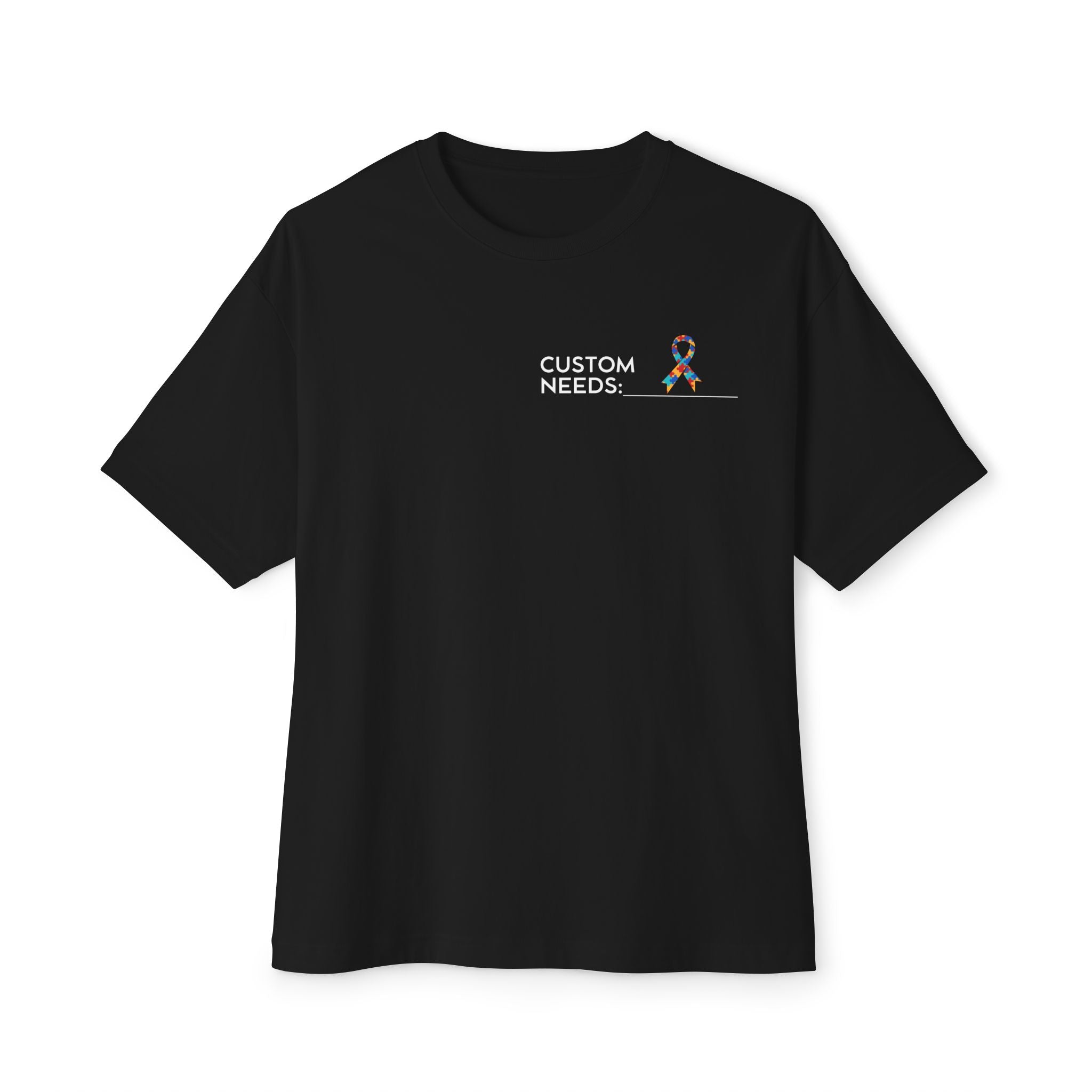 Autism Spectrum Self-Advocates T-Shirt | Small Logo Design